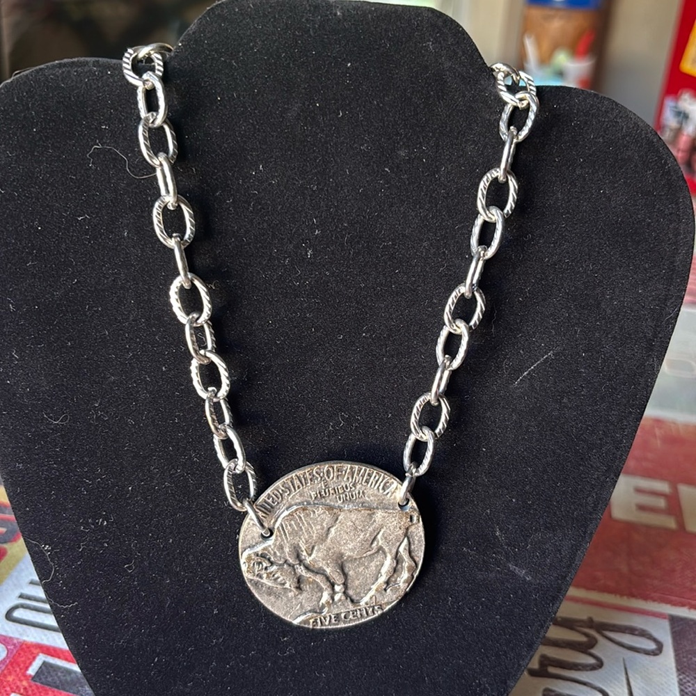 Buffalo necklace necklace